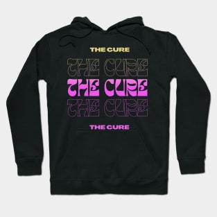 The Cure // Typography Fan Art Design Hoodie